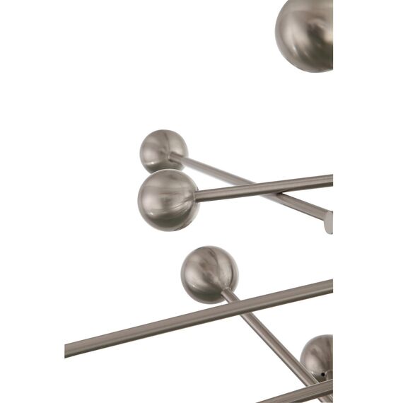 SL377.302.08 Люстра потолочная ST-Luce Никель/Прозрачный LED 8*4,5W 3000K GIACIO, изображение 6