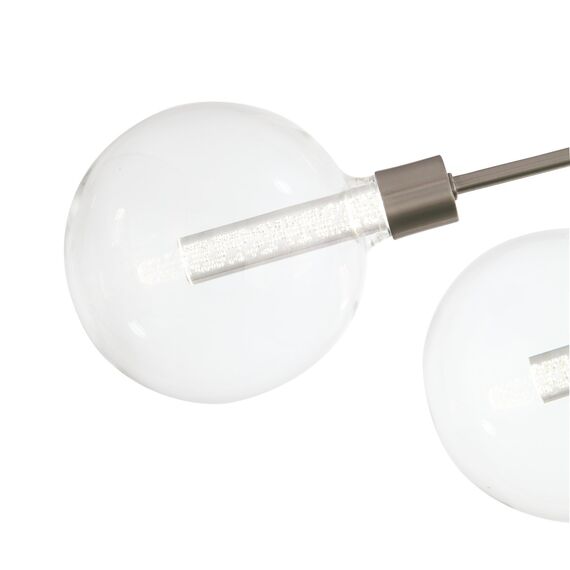 SL377.302.08 Люстра потолочная ST-Luce Никель/Прозрачный LED 8*4,5W 3000K GIACIO, изображение 9