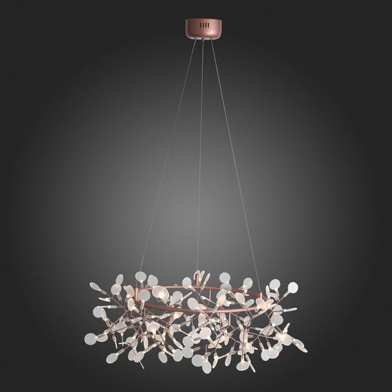 SL379.203.135 Люстра подвесная ST-Luce Медный/Белый LED 135*0,3W 3500K RAFINA, изображение 5