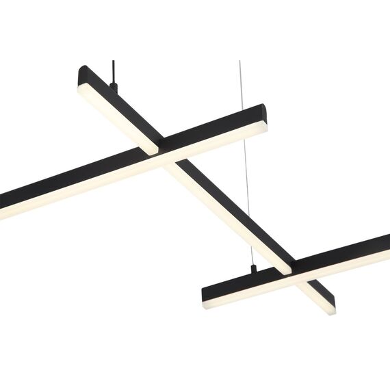 SL394.403.06 Люстра подвесная ST-Luce Черный/Белый LED 6*14W 4000K BASONI, изображение 9