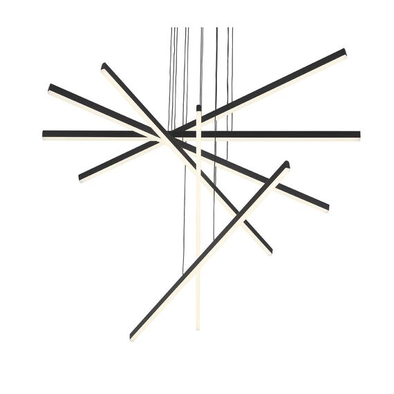 SL394.423.06 Люстра подвесная ST-Luce Черный/Белый LED 1*100W 4000K BASONI, изображение 6