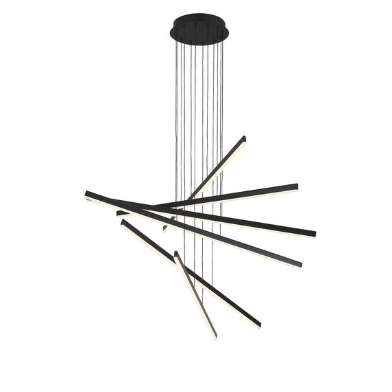 SL394.423.06 Люстра подвесная ST-Luce Черный/Белый LED 1*100W 4000K BASONI, изображение 12