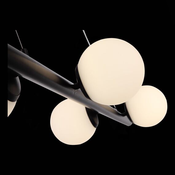 SL395.403.04 Люстра подвесная ST-Luce Черный/Белый LED 4*8W 4000K DONOLO, изображение 7