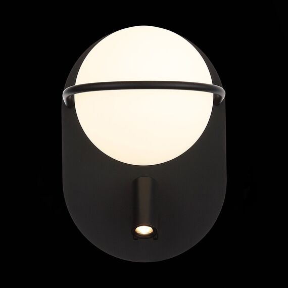 SL395.411.02 Бра ST-Luce Черный/Белый LED 1+1*8+3W 4000K DONOLO, изображение 7