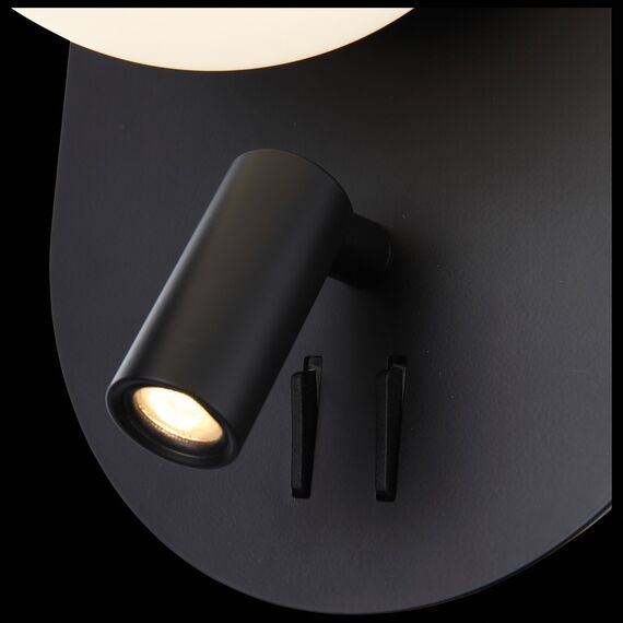 SL395.411.02 Бра ST-Luce Черный/Белый LED 1+1*8+3W 4000K DONOLO, изображение 10