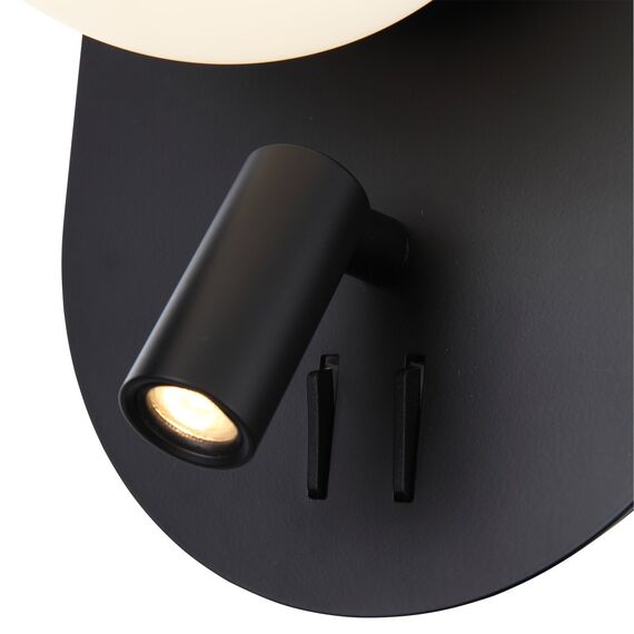 SL395.411.02 Бра ST-Luce Черный/Белый LED 1+1*8+3W 4000K DONOLO, изображение 12