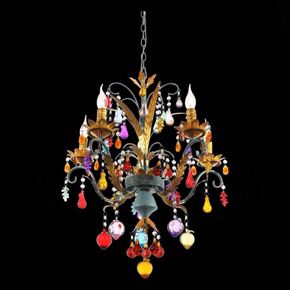 SL426.763.05 Люстра подвесная ST-Luce Разноцветный E14 5*40W JOANNA, изображение 7