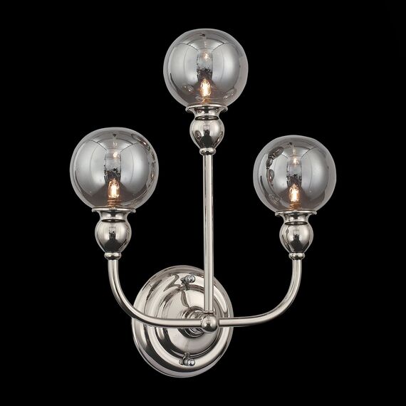 SL552.101.03 Бра ST-Luce Никель/Дымчатый G9 3*5W FUNHI, изображение 4