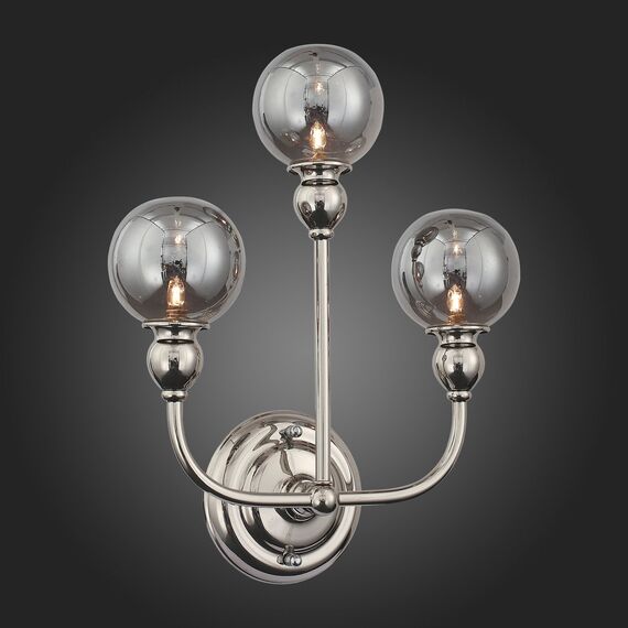 SL552.101.03 Бра ST-Luce Никель/Дымчатый G9 3*5W FUNHI, изображение 5