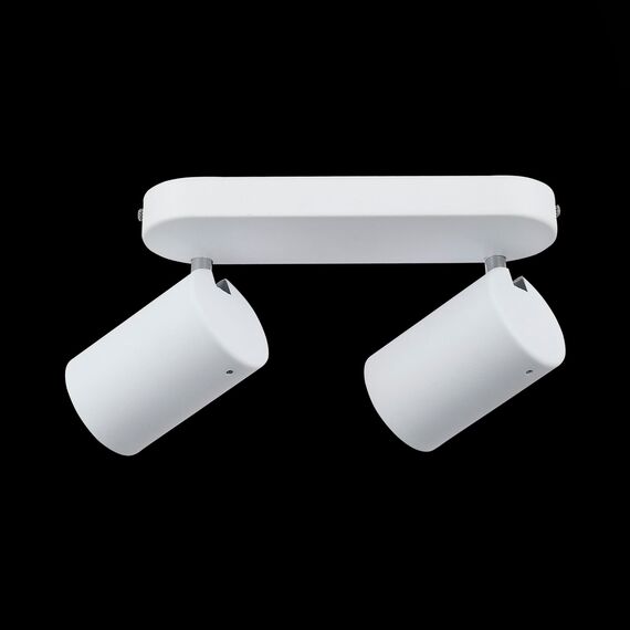 SL597.501.02 Спот ST-Luce Белый, Хром/Белый GU10 LED 2*7W Потолочные светильники, изображение 4