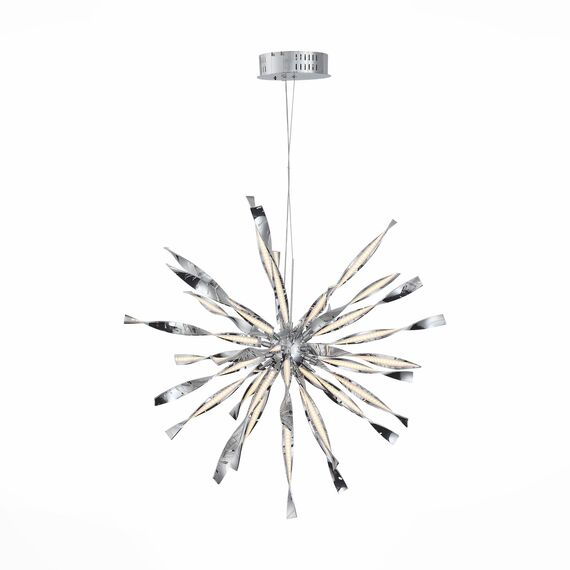 SL927.113.24 Люстра подвесная ST-Luce Хром/Хром, Белый LED 1*100W 4000K RAGGIO, изображение 3