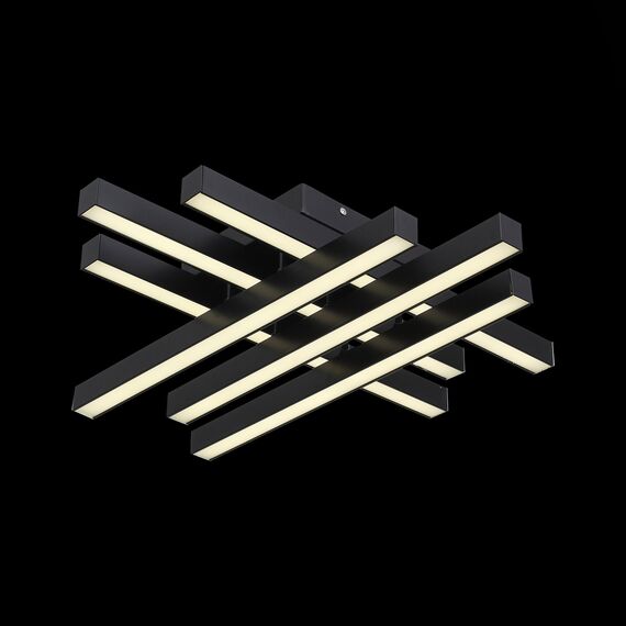 SL933.402.06 Люстра потолочная ST-Luce Черный/Белый,Черный LED 1*36W 3000K/4000K/6000K SAMENTO