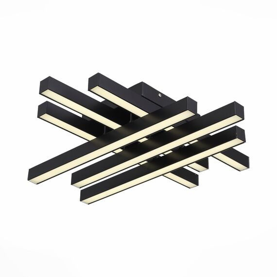 SL933.402.06 Люстра потолочная ST-Luce Черный/Белый,Черный LED 1*36W 3000K/4000K/6000K SAMENTO, изображение 9