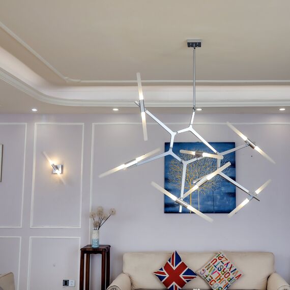 SL947.101.02 Бра ST-Luce Серебристый/Белый G9 2*5W LACONICITA, изображение 2