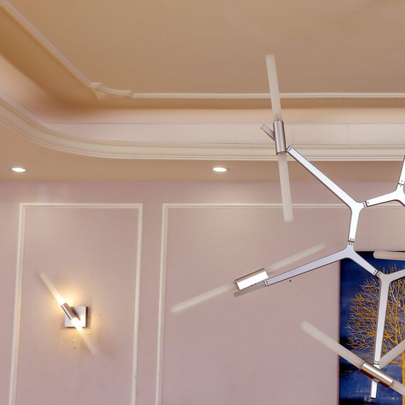 SL947.101.02 Бра ST-Luce Серебристый/Белый G9 2*5W LACONICITA, изображение 6