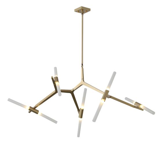 SL947.202.10 Люстра потолочная ST-Luce Золотистый/Белый G9 10*5W LACONICITA, изображение 3