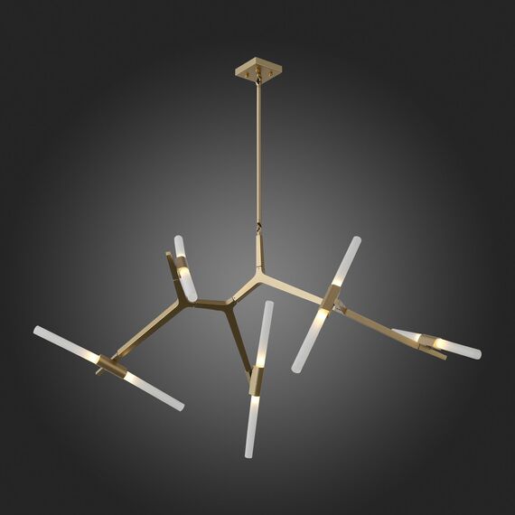 SL947.202.10 Люстра потолочная ST-Luce Золотистый/Белый G9 10*5W LACONICITA, изображение 5
