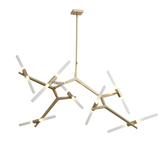 SL947.202.14 Люстра потолочная ST-Luce Золотистый/Белый G9 14*5W LACONICITA, изображение 6