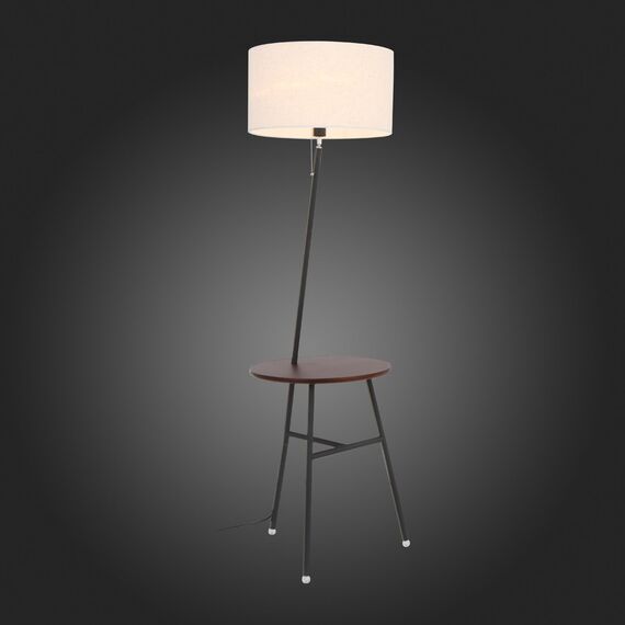 SLE302.415.01 Торшер ST-Luce Черный, Коричневый/Бежевый E27 1*40W MENOLA, изображение 2