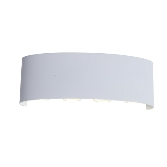 SL089.501.08 Светильник уличный настенный ST-Luce Белый кварцевый LED 8*1W 4000K BISELLO, изображение 3