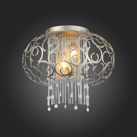 SL1101.201.02 Бра ST-Luce Шампань/Шампань, Прозрачный E14 2*40W DOLCIMA, изображение 2