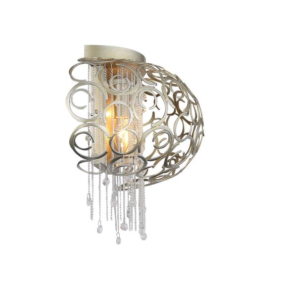 SL1101.201.02 Бра ST-Luce Шампань/Шампань, Прозрачный E14 2*40W DOLCIMA, изображение 6