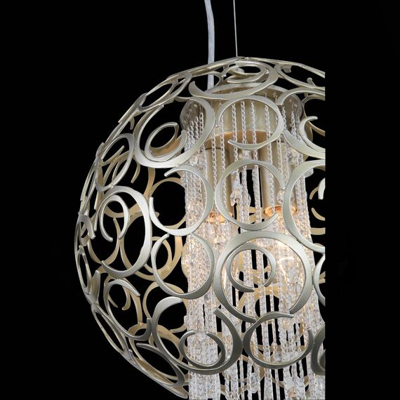 SL1101.203.02 Люстра подвесная ST-Luce Шампань/Шампань, Прозрачный E14 2*40W DOLCIMA, изображение 7