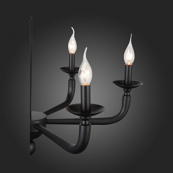 SL1114.403.06 Люстра подвесная ST-Luce Черный E14 6*40W FORTEZA, изображение 11