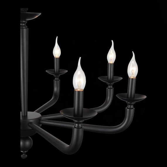 SL1114.403.08 Люстра подвесная ST-Luce Черный E14 8*40W FORTEZA, изображение 10