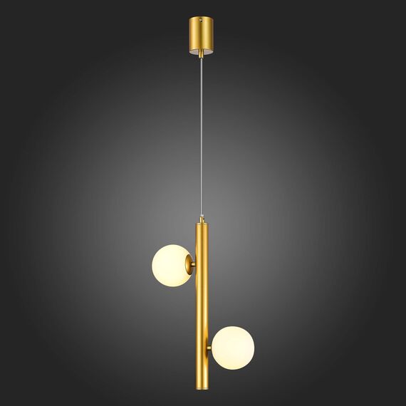 SL1185.203.02 Подвес ST-Luce Золотистый/Белый G9 2*5W ASOLO, изображение 2