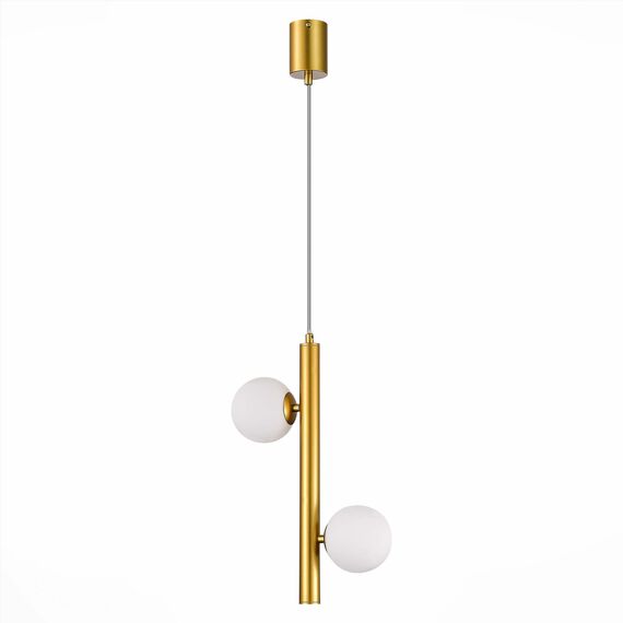 SL1185.203.02 Подвес ST-Luce Золотистый/Белый G9 2*5W ASOLO, изображение 4