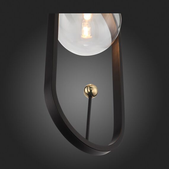 SL1201.403.01 Подвес ST-Luce Черный/Прозрачный G9 1*5W CIRCONO, изображение 5