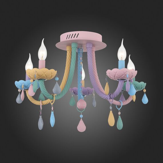 SL1700.782.05 Люстра потолочная ST-Luce Разноцветный E14 5*40W FIATA, изображение 2