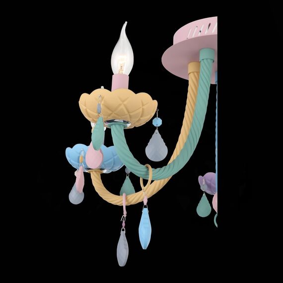 SL1700.782.05 Люстра потолочная ST-Luce Разноцветный E14 5*40W FIATA, изображение 7