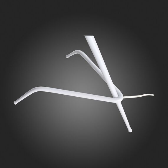 SL305.504.01 Прикроватная лампа ST-Luce Белый/Белый E27 1*60W SPRUZZO, изображение 8