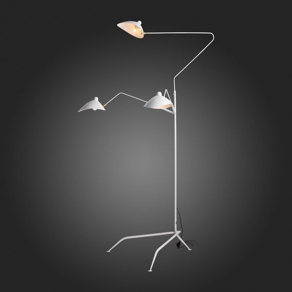 SL305.505.03 Торшер ST-Luce Белый/Белый E27 3*60W SPRUZZO, изображение 2