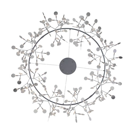 SL379.103.216 Люстра подвесная ST-Luce Серебристый/Белый LED 216*0,5W 3500K RAFINA, изображение 12