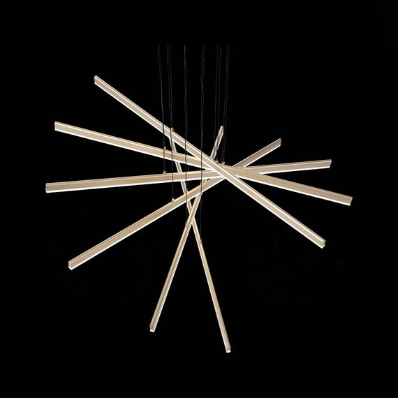 SL394.223.06 Светильник подвесной ST-Luce Матовое золото/Белый LED 6*16,6W 4000K BASONI, изображение 7