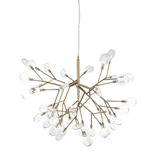 SL411.203.45 Люстра подвесная ST-Luce Золотистый/Прозрачный G4 45*1,5W RICCARDO, изображение 6