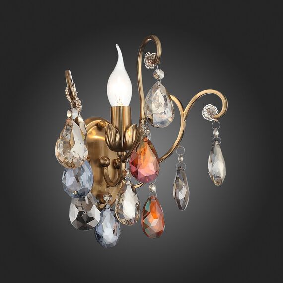 SL421.301.01 Бра ST-Luce Бронза/Мульти E14 1*40W VIANETA, изображение 8