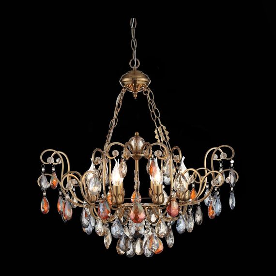 SL421.303.08 Люстра подвесная ST-Luce Бронза/Мульти E14 8*40W VIANETA, изображение 7