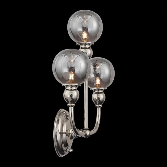 SL552.101.03 Бра ST-Luce Никель/Дымчатый G9 3*5W FUNHI, изображение 7