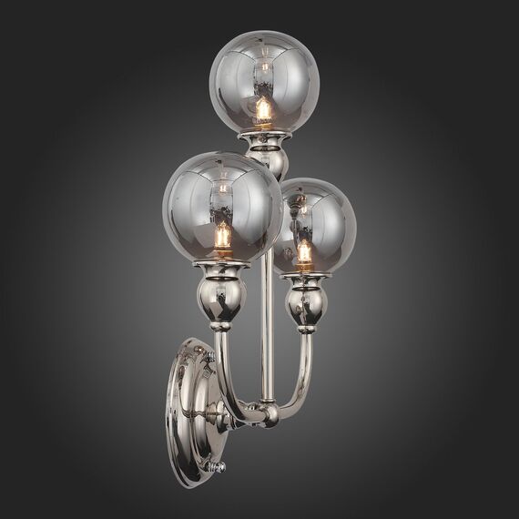 SL552.101.03 Бра ST-Luce Никель/Дымчатый G9 3*5W FUNHI, изображение 8