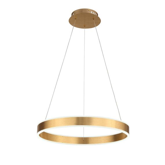 SL944.203.01 Люстра подвесная ST-Luce Анодированный золотой/Белый LED 1*40W 3000K-6000K ONZE, изображение 3