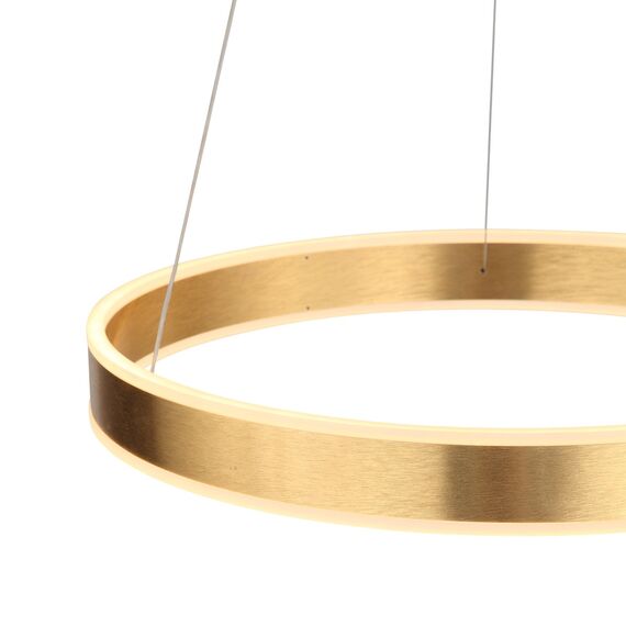 SL944.203.01 Люстра подвесная ST-Luce Анодированный золотой/Белый LED 1*40W 3000K-6000K ONZE, изображение 12