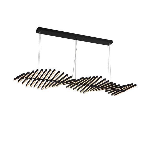 SLD001.403.30 Люстра подвесная ST-Luce Черный/Черный, Белый LED 30*5W 3000-6000K PICODI, изображение 6