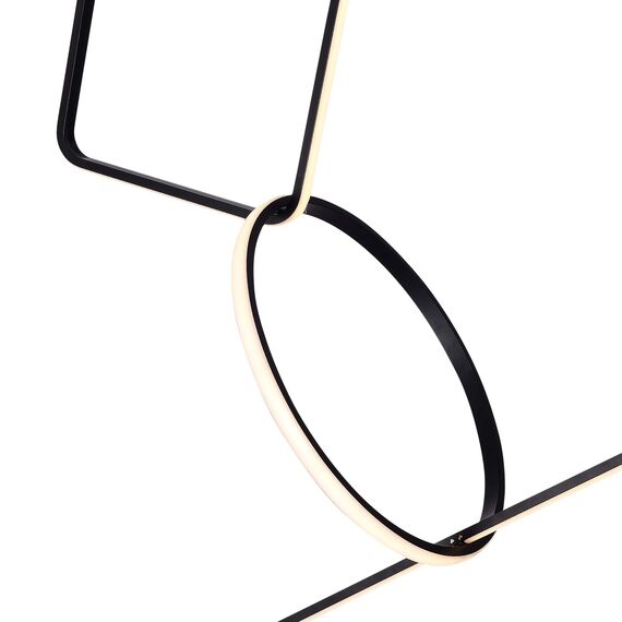 SL6113.453.01 Светильник подвесной ST-Luce Черный LED 1*50W 3000K GAIA, изображение 5