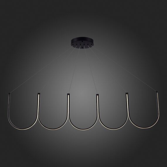 SL6202.413.01 Светильник подвесной ST-Luce Черный LED 1*68W 3000K HEIT, изображение 2