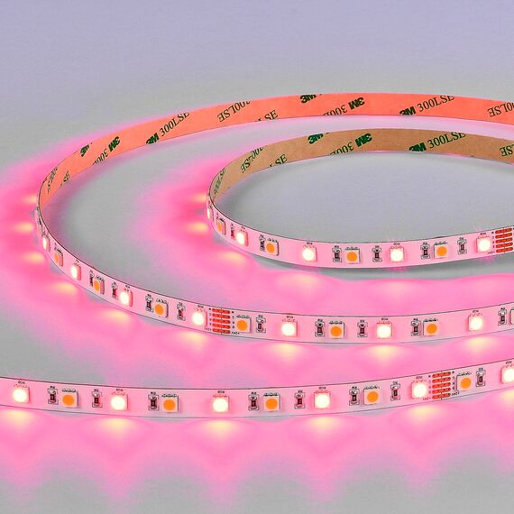 ST019.418.20RGBW Светодиодная лента SMD5050 - 17.28W/M RGB+4000K 300Lm Ra>90 IP20 L1 000xW10xH- 24V Светодиодные ленты, изображение 5