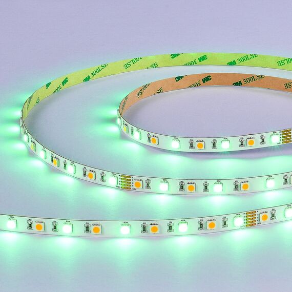 ST019.418.20RGBW Светодиодная лента SMD5050 - 17.28W/M RGB+4000K 300Lm Ra>90 IP20 L1 000xW10xH- 24V Светодиодные ленты, изображение 7